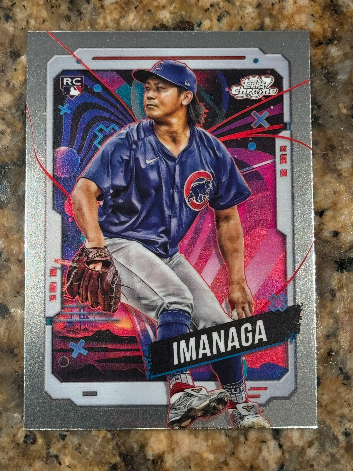 Shota Imanaga 2024 Topps Cosmic Chrome Chicago Cubs Rookie #199