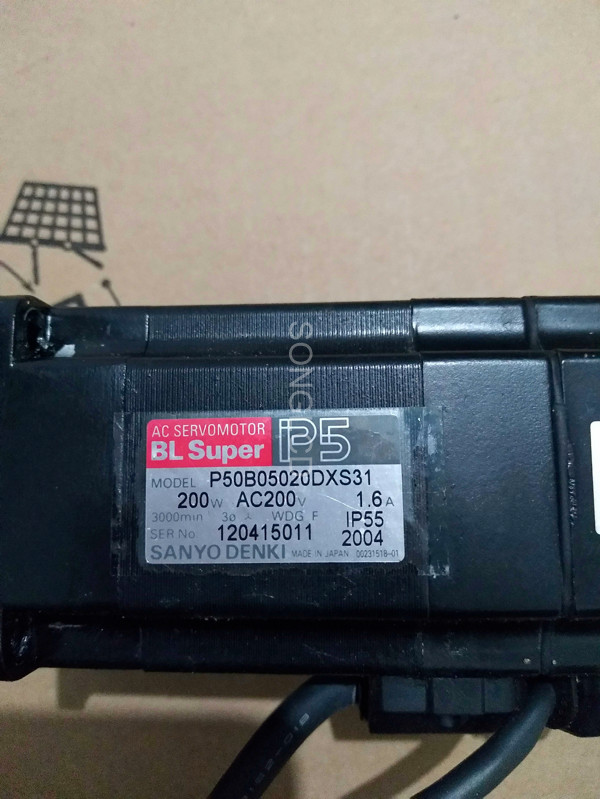 SANYO DENKI Servo Motor P50B05020DXS31 via DHL or Fedex fast shipping