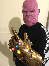 Thanos Infinity Gauntlet 1:1 Life size Wearable Infinity Stones Avengers Cosplay