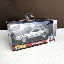 Back to the Future Movie DeLorean DMC Time Machine 5" Diecast Car by Jada NIB