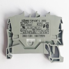 NEW LOT OF 10 WAGO 2002-1201 TOPJOB'S TERMINAL BLOCKS
