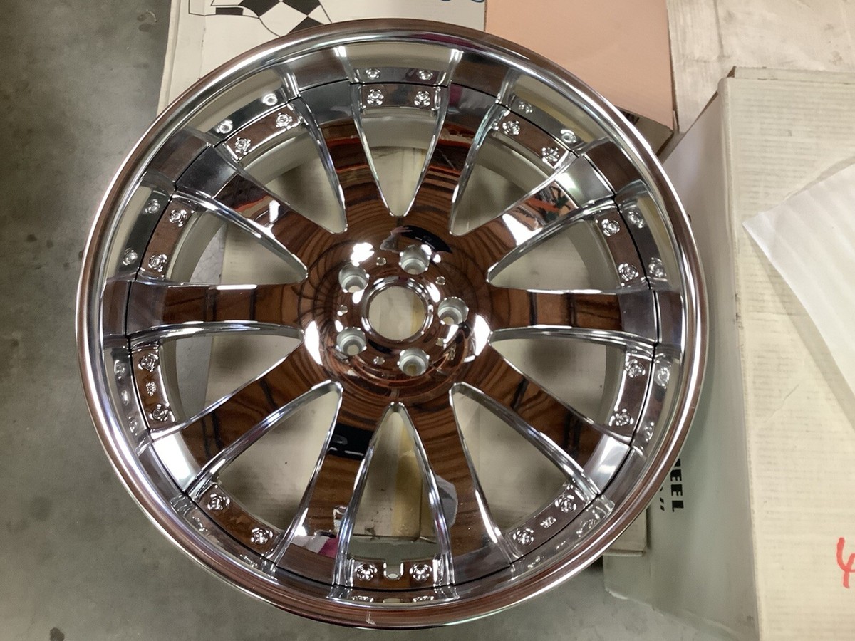 SSR VIENNA ZWEEL 22x9.5 +18 5/114.3 Chrome [One Wheel] | eBay