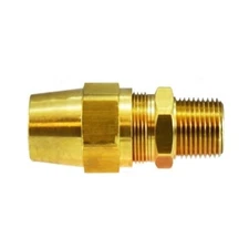 3/8" X 1/4" Copper-Air Brake X MIP Adapter 38221 (Pack of 10)