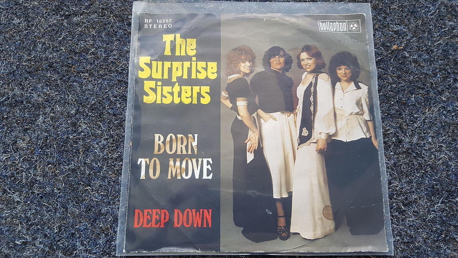 7"" Single Vinyl The Surprise Sisters - Born to move
