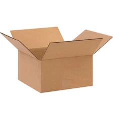 100 - 10 x 10 x 5 Corrugated Shipping Boxes Storage Cartons Moving Packing Box