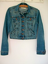 Ladies / Girls Yes Blue Denim Jacket Size 8