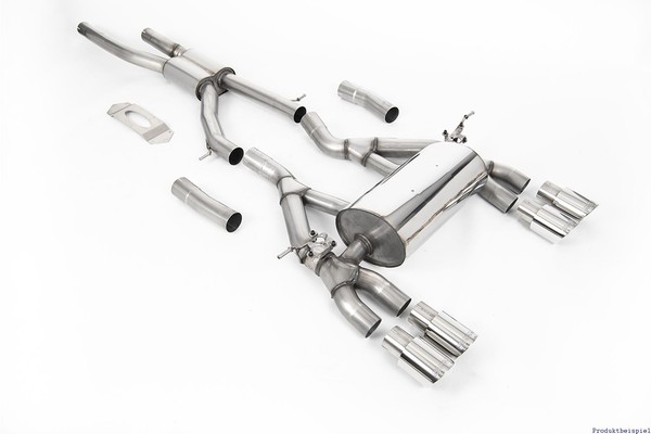 Milltek Auspuffanlage 70Mm Polished GT90 BMW F83 M4 Cabrio + Competition (M3)-image