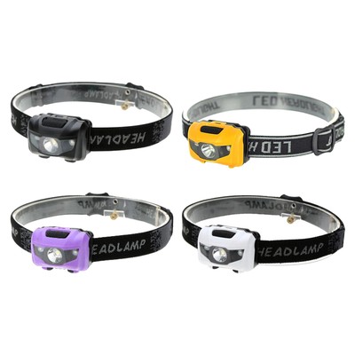 USB Charging Headlamp Flashlight Head Band LED Light Waterproof Outdoor Lamp