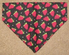 Strawberries Dog Bandana - 5 sizes XS-XL