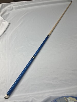 Rhino Break Jump Cue Blue Stained Fancy Ringwork 19.5 Ounces | eBay
