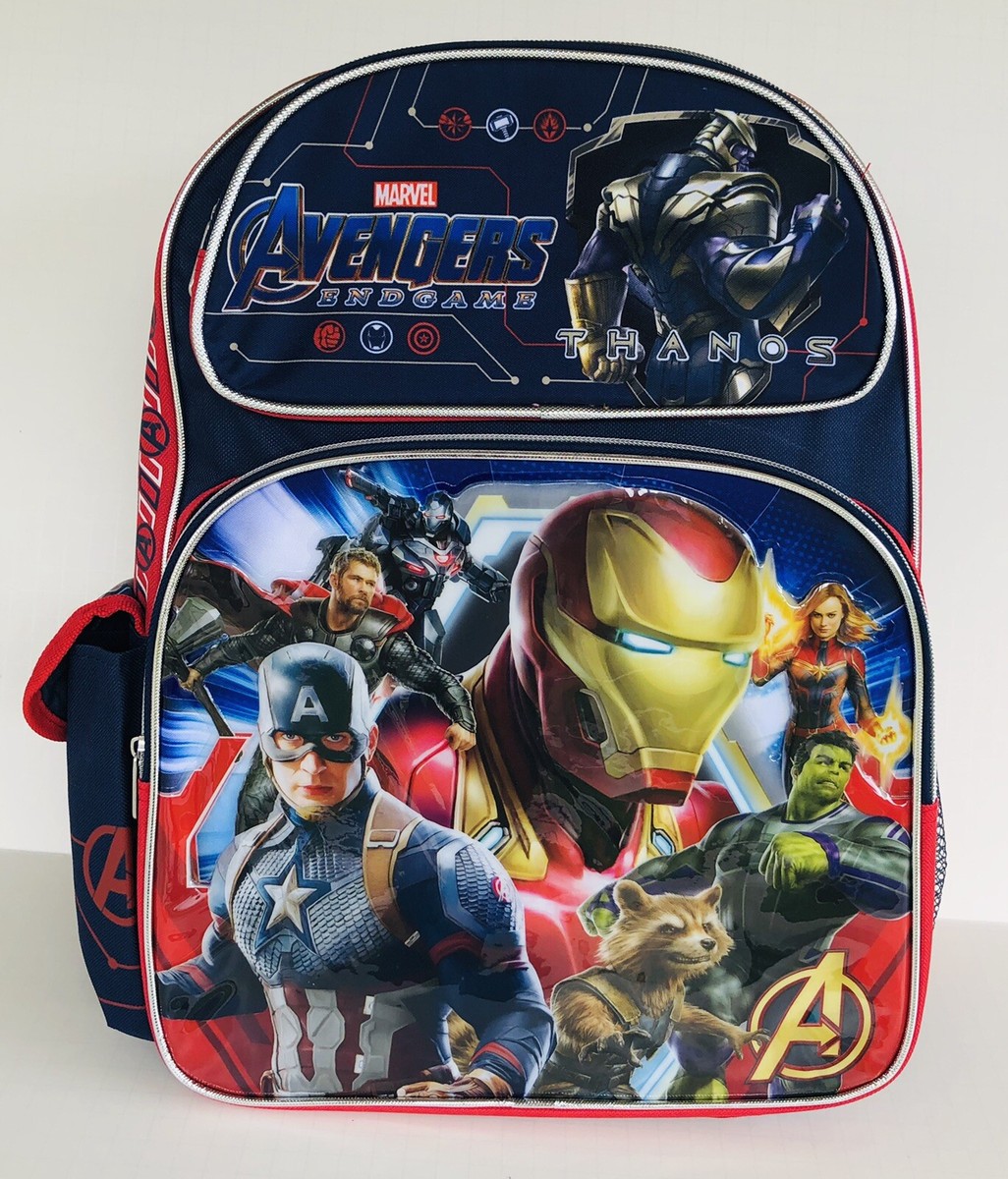 New Avengers : Large 16" inches School Backpack & Lunch Box(Brand new) |  eBay