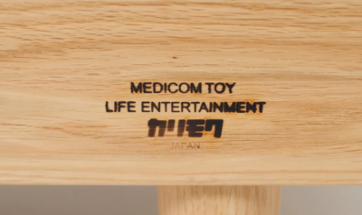 Bape x Medicom x Karimoku 3 Seat ABC Pink Wood Sofa Nigo Couch