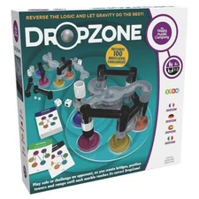 Drop Zone - Smart Games 1 Player Strategy Puzzle Game Educational Toy New!