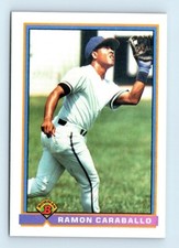 1991 Bowman Ramon Caraballo Rookie Atlanta Braves #584