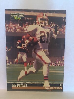 1995 Classic Pro Line Football #335 Atlanta Falcons Eric Metcalf