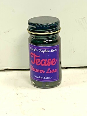 1 oz Tease Beaver Lure Sarah's Trapline Lures (She Traps Trapping Supplies)