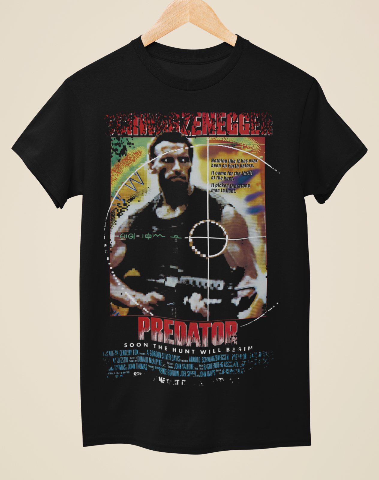 Predator - Movie Poster Inspired Unisex Black T-Shirt
