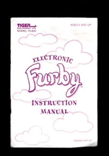 Collectible Toy Furby Electronic Instruction Manual Pamphlet Booklet