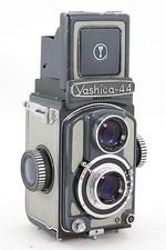 Yashica 44 Baby Grey, twin lens, waist level, 4x4 camera, lens Yashikor 3.5/60mm