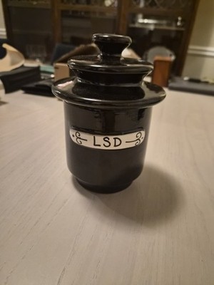 Raymor Bitossi Vice  LSD  Apothecary Jar 1960s