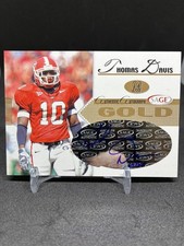 2005 SAGE Hit THOMAS DAVIS Gold Autograph /200 #A13 Rookie Auto Panthers SP