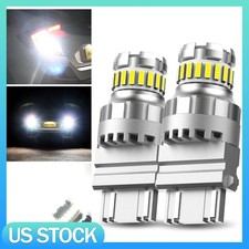 2x Auxito 3156 3157 3457 Led Reverse Backup Light 6000k Bulb 3020smd 2800lm