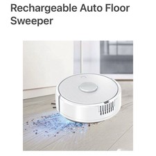 Rechargeable Auto Floor Sweeper New In Box Wh...