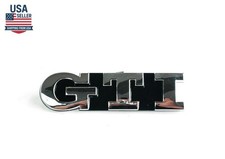 Vw Golf Grille Emblem With Gti Lettering Genuine 1k6853679d Vw Golf Grille Emblem With Gti Lettering Genuine 1k6853679d