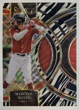 Marcelo Mayer 2024 Panini Select Premier Zebra Prizm Rookie #23 Boston Red Sox