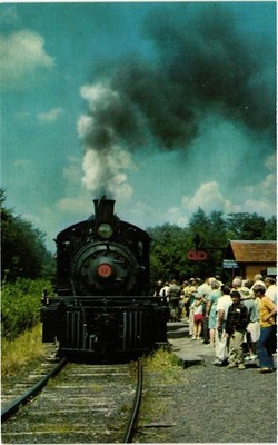 Mid-Continent Railway Museum Train No. 9 Postcard North Freedom WI