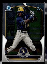 2023 Bowman BCP-100 Luis Lara 1st Milwaukee Brewers