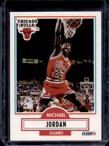 1990-91 Fleer Michael Jordan #26 Bulls