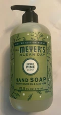 Lot of 2 -Mrs. Meyer's Clean Day Iowa Pine Scent Hand Soap 12.5oz - Ltd. Edition