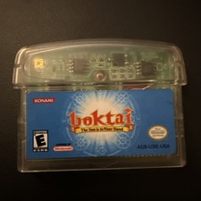 Boktai: The Sun Is in Your Hand (Nintendo Game Boy Advance, 2003) Cart Only