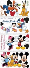 RoomMates RMK1507SCS Mickey and Friends Peel and Stick Wall Decals