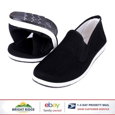 Soft and Comfortable Kung Fu Shoes with Natural Rubber Sole, All Season Use
