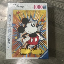 Ravensburger NEW  Disney Retro Mickey Mouse 1000Pc Jigsaw Puzzle 2018