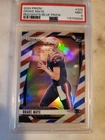 2024 Panini Prizm Drake Maye #329 Red White & Blue Prizm Rookie Patriots PSA 9