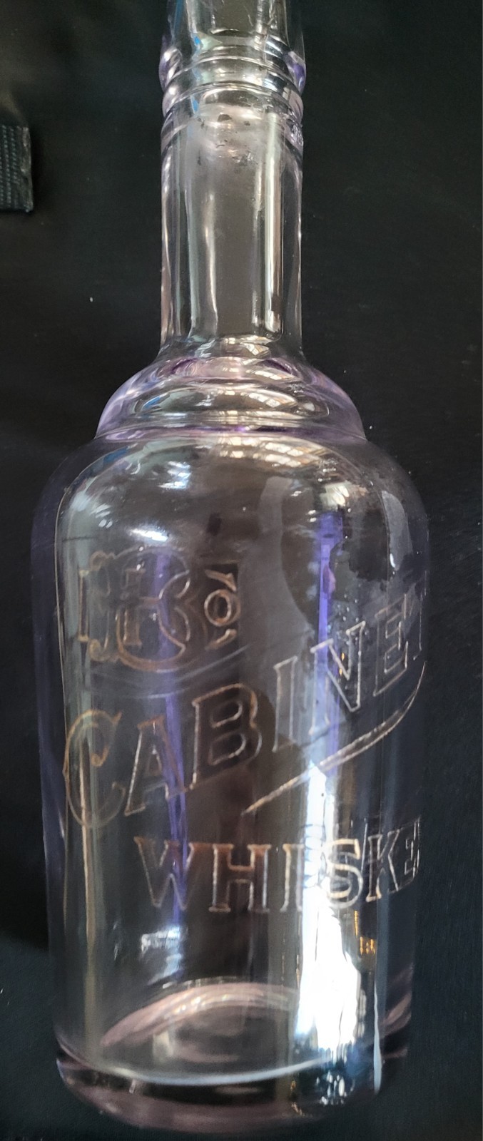 Pre Prohibition Whiskey Bottle  