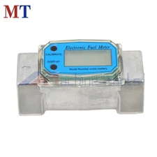 2“Turbine Digital Diesel Water Fuel Flow Meter Oval Gear Flow Gauge Meter