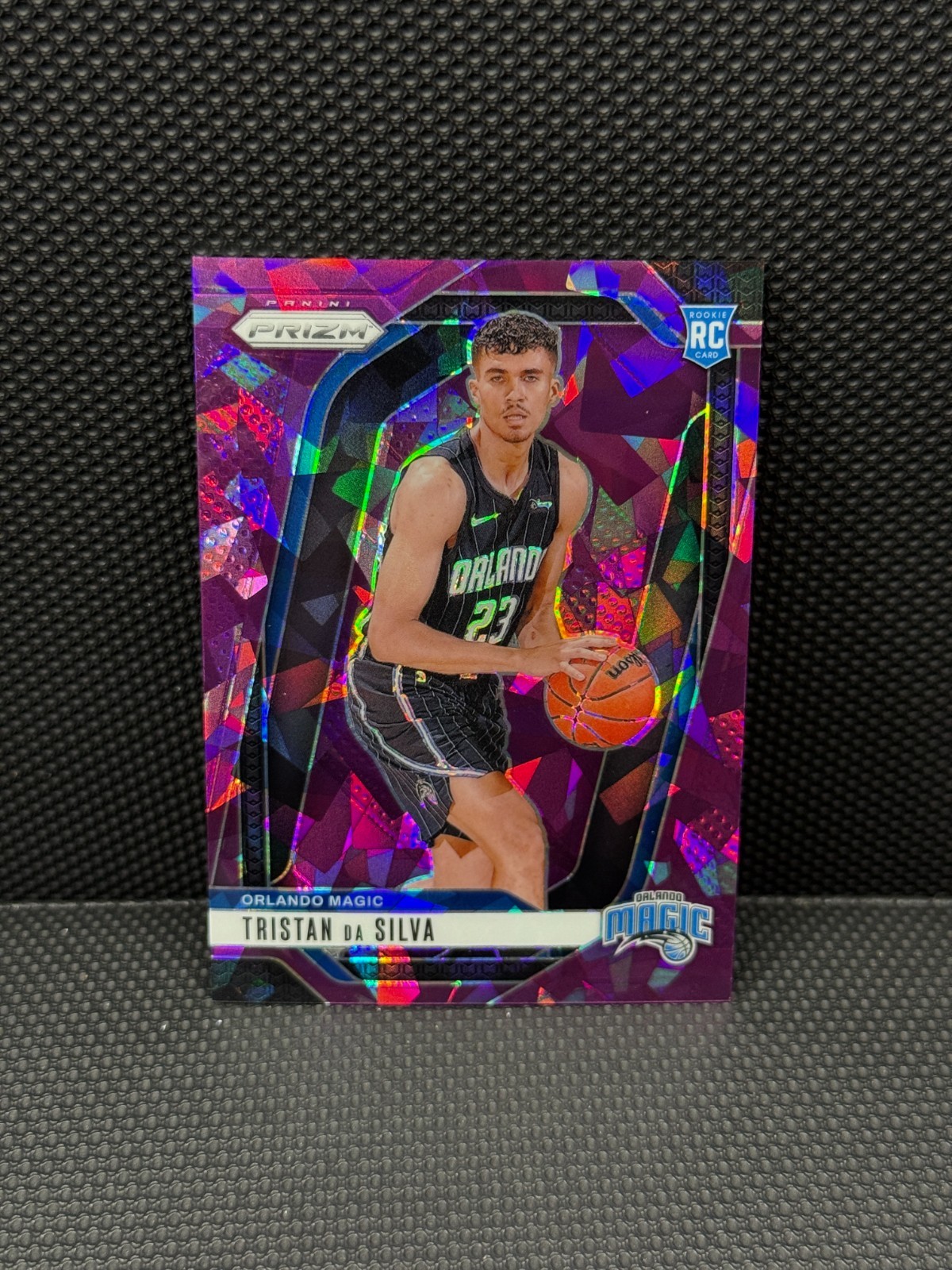 2024-25 Panini Prizm Tristan Da Silva /149 Purple Ice RC #256 Magic