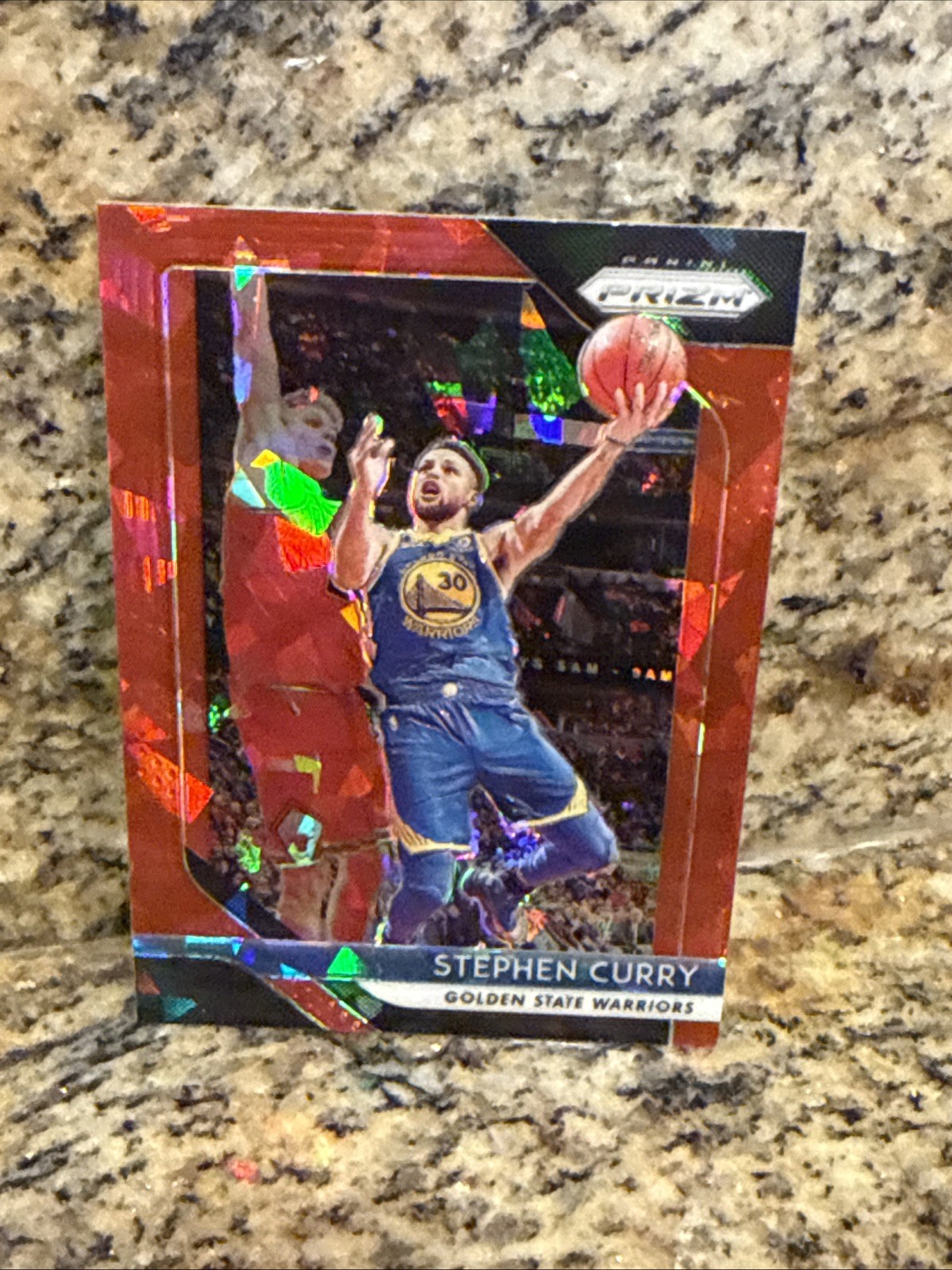Stephen Curry 2018-19 Panini Prizm Red Ice Prizm #222 Golden State Warriors