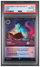 2026 Disney Lorcana Winterspell - Genie Magical Researcher 210/204 Epic PSA 10