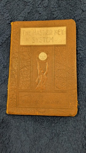 Cover of 1919 The Master Key System Charles F Haanel Antique Self Help Psychology Book