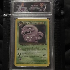Wizards of the Coast Dark Weezing Team Rocket Rare 31/82 Regular 2000 English