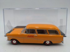 Minichamps 1:43 Opel Rekord P1 Caravan Yellow Coca Cola Car EX/Box