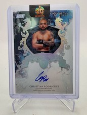 Christian Rodriguez 2025 Topps Royalty UFC #/49 Royalty Autographs On Card Auto