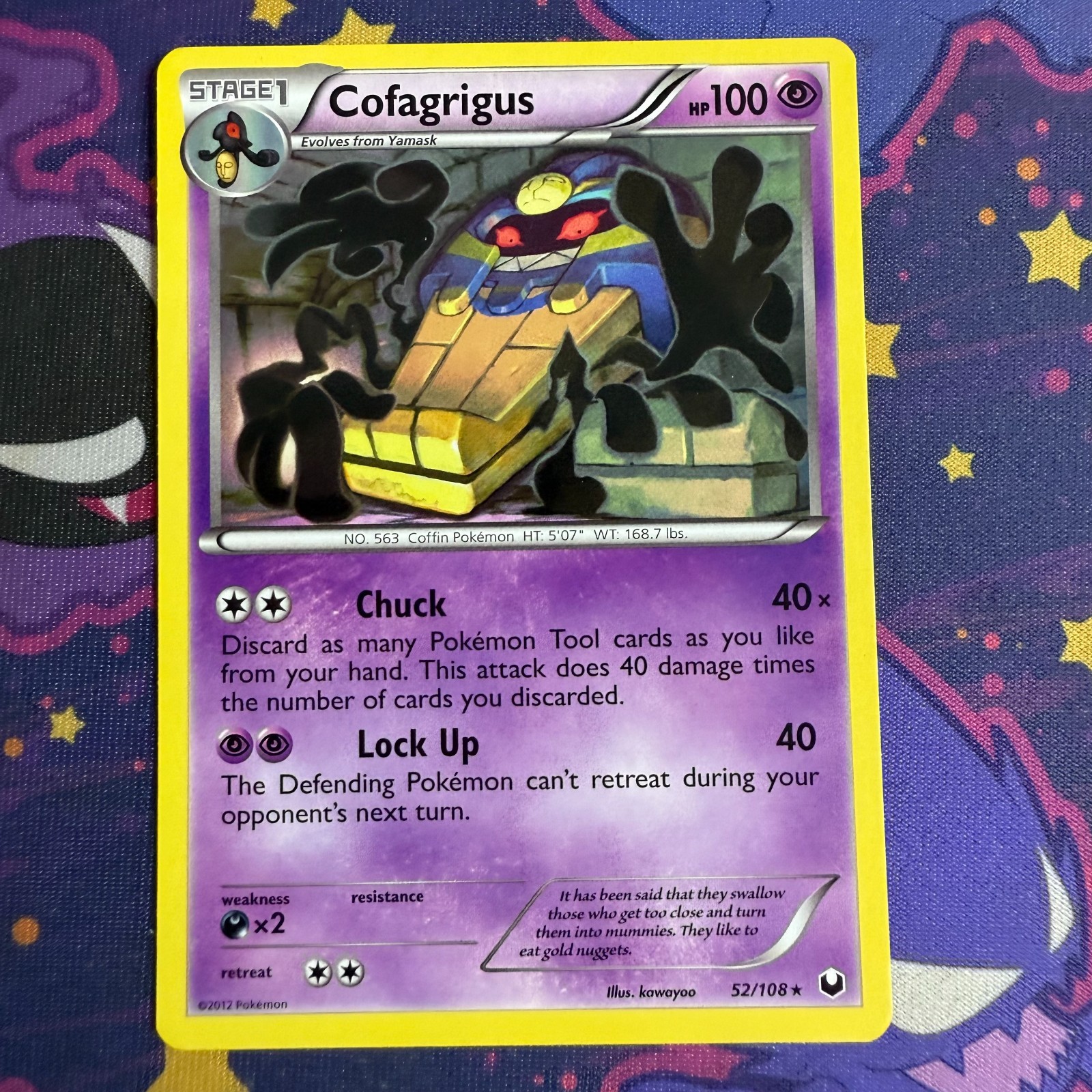 Cofagrigus #52/108 Dark Explorers LP