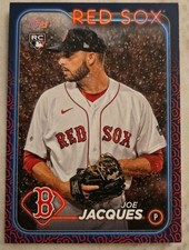 2024 Topps Series 1 - Team Color Border Joe Jacques (RC) Red Sox SSP Case Hit