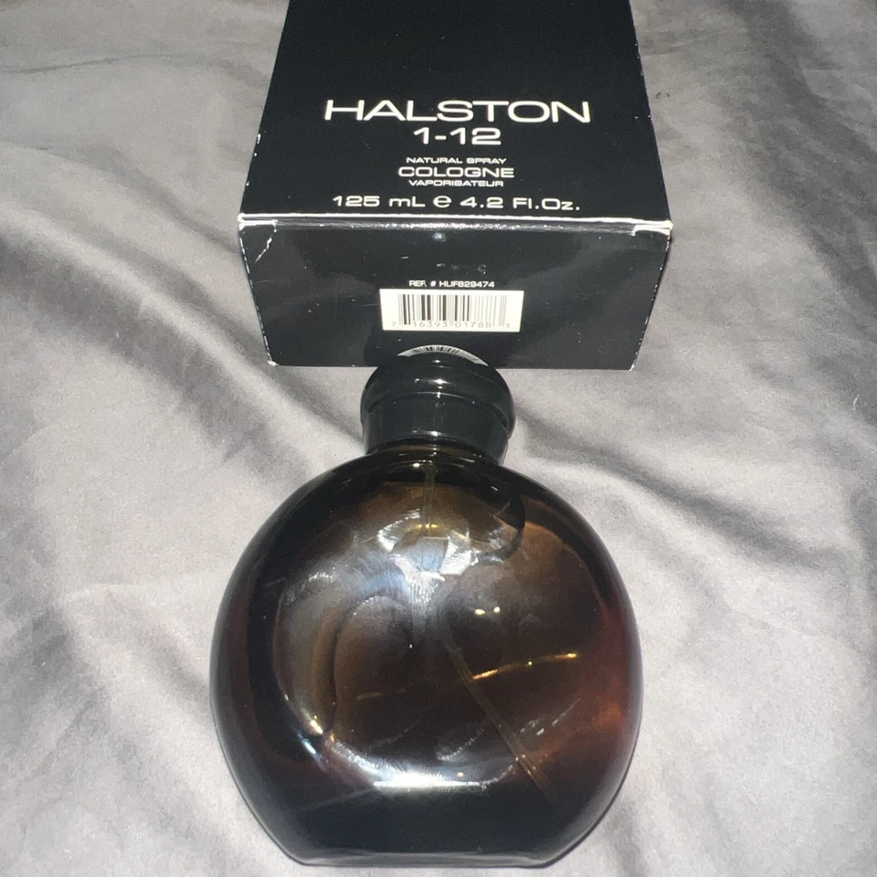 Fragancias Halston 1-12 EA de colección nuevas en caja 4,2 OZ spray colonia hombre  Foto 3 de 4